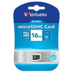 M&auml;lukaart VERBATIM PREMIUM micro SDHC 16GB