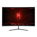 Monitor ACER NITRO XZ323QUP 31,5" kumer, must