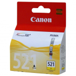 Tindikassett CANON CLI-521 Y, kollane