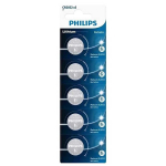 Liitiumpatareid PHILIPS CR2032 5-pakk