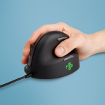 Ergonoomiline hiir R-GO HE paremak&auml;eline, must