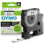 Markeerimisteip DYMO D1 STANDARD 12mm, must valgel