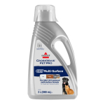 Puhastusvahend BISSELL CROSSWAVE PET PRO OXY, hall