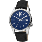 K&auml;ekell JUST CAVALLI JC1G217L0025 42mm, must/sinine
