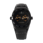 K&auml;ekell MONTRES DE LUXE 09BK-3002 unisex 40 mm, must
