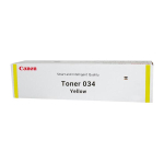 Originaal tooner CANON 034 Y, kollane