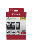 Tindikassettide komplekt CANON 3712C009 XL 3 tk, must/ts&uuml;aan/magenta/kollane
