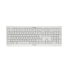 Klaviatuur CHERRY KW 3000 juhtmevaba, valge