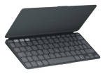 Klaviatuur KEYS-TO-GO 2 juhtmevaba Bluetooth, grafiit