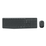 Juhtmevaba klaviatuuri ja hiire komplekt LOGITECH MK235, must
