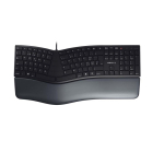 Ergonoomiline klaviatuur CHERRY KC 4500 ERGO, must