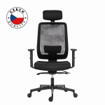 Ergonoomiline kontoritool ERGO LUCIE, must