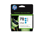 Tindikassett HP 712 3-pakk 29 ml, ts&uuml;aan