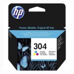 Tindikassett HP 304 kolmev&auml;rviline