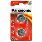Liitiumpatareid PANASONIC CR2025, 2 tk