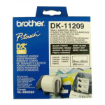 Kleebisetiketid BROTHER DK11209 29x62mm, valge