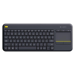 Juhtmevaba klaviatuur LOGITECH K400 PLUS, must