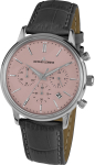 K&auml;ekell JACQUES LEMANS 1-209F 39mm, must/h&otilde;bedane
