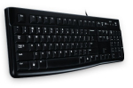 Klaviatuur LOGITECH K120 FOR BUSINESS t&auml;issuuruses, must