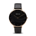 K&auml;ekell BERING 14839-462 naistele (39MM), must/roosa kuld