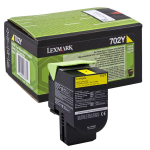 Originaal tooner LEXMARK 70C2XY0, kollane