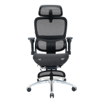 Kontoritool INNOVATOR ergonoomiline, must