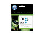 Tindikassett HP 711 3-pakk 29 ml, ts&uuml;aan