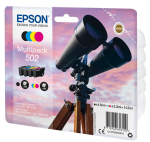 Tindikassettide komplekt EPSON 502 mitmikpakend, must/ts&uuml;aan/magenta/kollane