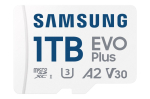M&auml;lukaart SAMSUNG EVO PLUS 1 TB MicroSDXC, sinine/valge