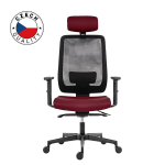Ergonoomiline kontoritool ERGO LUCIE, punane