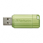 M&auml;lupulk VERBATIM STORE'N'GO PINSTRIPE 128GB, roheline