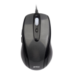 Juhtmega arvutihiir N-708X, must