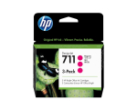 Tindikassett HP 711 3-pakk 29 ml, magenta