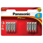Patarei PANASONIC AAA leeliseline, 8 tk