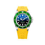 K&auml;ekell BOBROFF BF0003bvBFSTA 44 mm, kollane/sinine