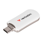 USB-m&auml;lupulk VERBATIM PLECTRA 128GB, valge