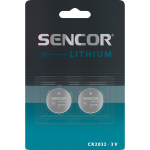 Patarei SENCOR CR2032 liitium, 2 tk