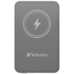 Akupank VERBATIM 5000mAh juhtmevaba laadimisega, hall