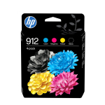 Tindikassettide komplekt HP 912 4-pakk