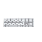 Klaviatuur CHERRY KC 200 MX t&auml;issuuruses mehaaniline, h&otilde;be/valge