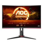 Monitor AOC C27G2Z3 27" Full HD kumer, must/punane