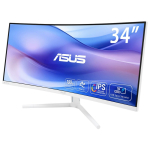 Monitor ASUS VU34WCIP-W 34" WQHD kumer, valge