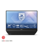 Monitor PHILIPS 24B2D5300 23.8" kahepoolne, must