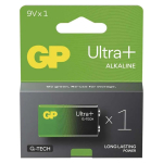 Patarei GP ULTRA+ 9V leelispatarei