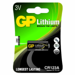 Patarei GP CR123A fotolitium, 1 tk