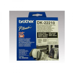 Paberirull BROTHER DK22210 29mm x 30,48m, valge