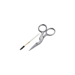 Brow Shaping Scissors & Brush Stainless Steel