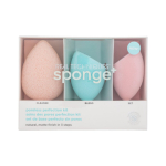 Real Techniques Sponge+ Poreless Perfection Kit 3pcs