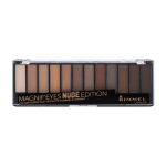 RIMMEL_Magnif'Eyes Eyeshadow Palette paleta cieni 001 Nude Edition 14,16g