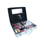 Beauty Unlimited Train Case SET Complete Makeup Palette